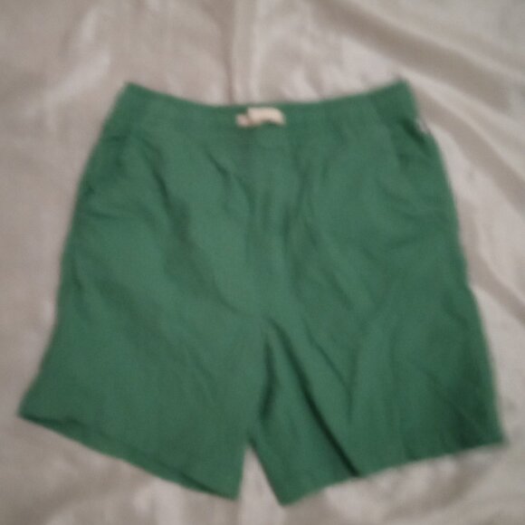Free Assembly boy's shorts green elastic waist size L(10/12) - Picture 1 of 6